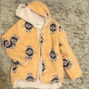 Urban outfitters REVERSIBLE teddy SHERPA jacket sz M/L